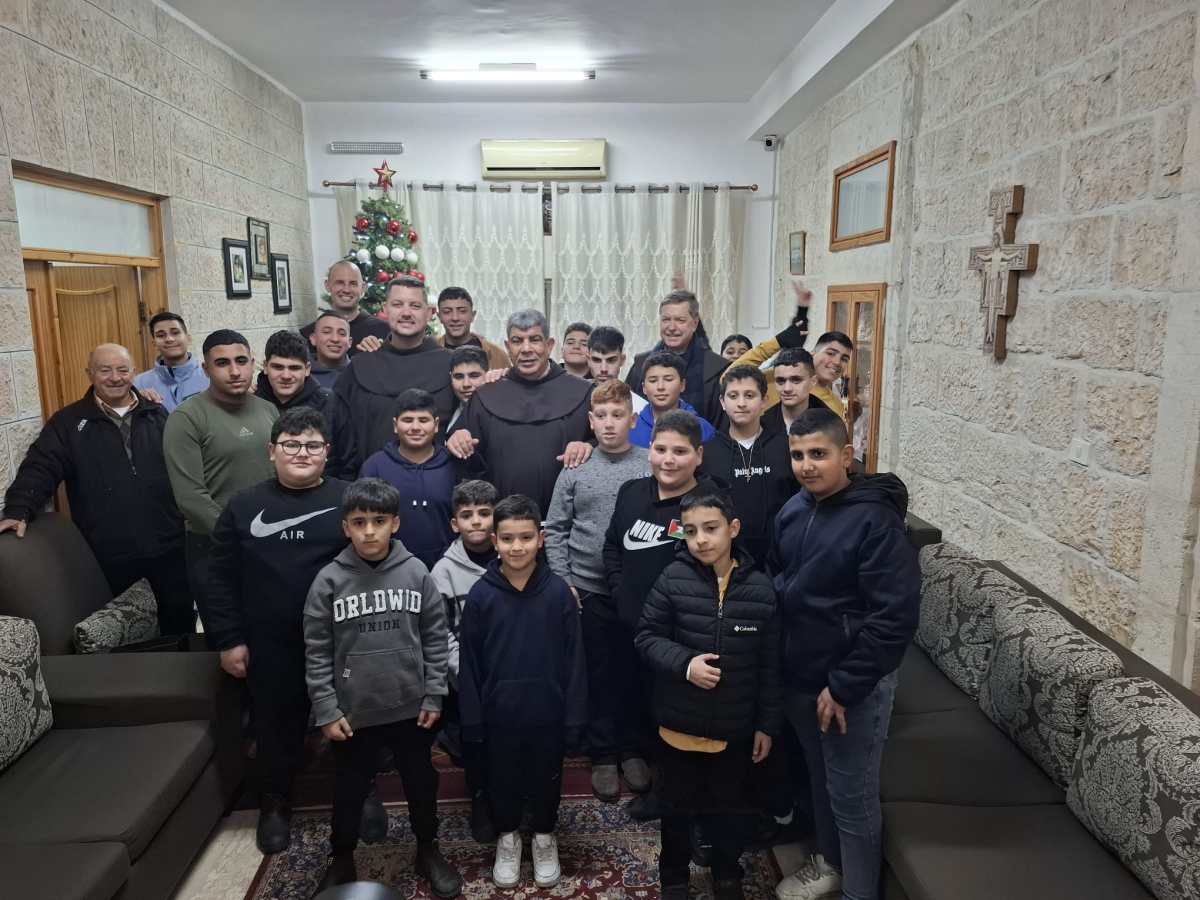 Christmas in Franciscan Boys Home in&nbsp;Bethlehem